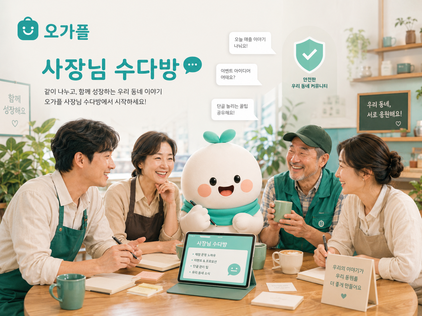 사장님 수다방 상세 화면